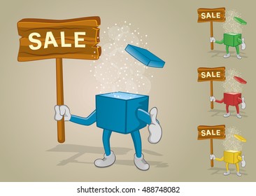 Gift Box Sale Thumb Up