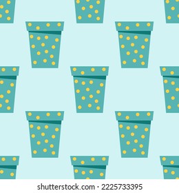 Gift Box Seamless Pattern. Christmas collection. Flat vector illustration