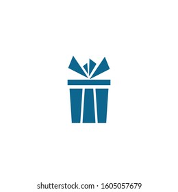 Gift Box, gift shop logo icon Vector design