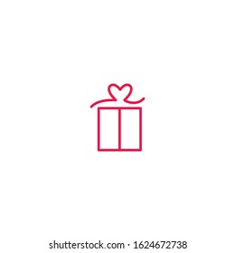 Gift Box, gift shop logo icon Vector design