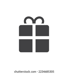 Gift Box, gift shop logo icon Vector design