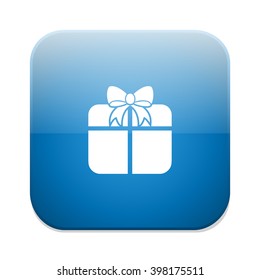 Gift box sign icon. Present symbol.