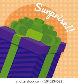 Gift box surprise card