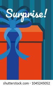 Gift box surprise card