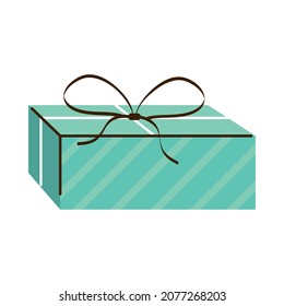 gift box surprise icon flat