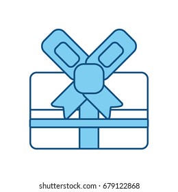 Gift box symbol