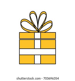 Gift box symbol