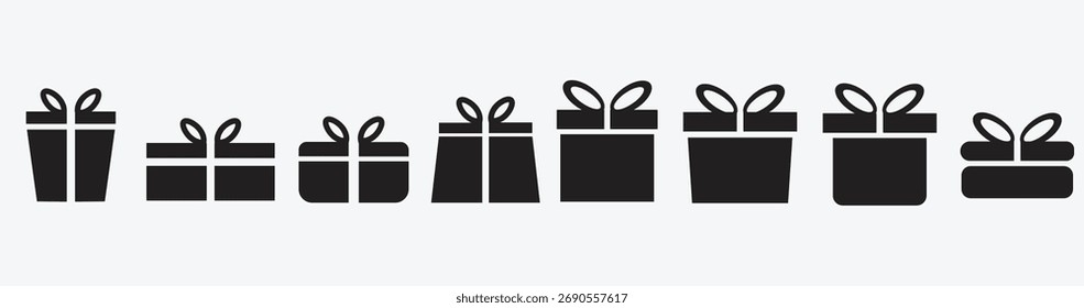 gift box symbol icon icon