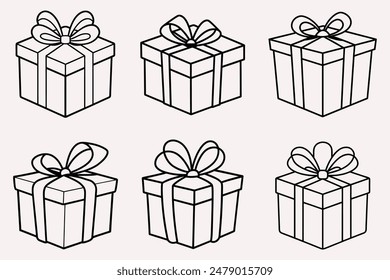 gift box this is vector illustrator fille