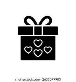 Geschenkbox mit drei Herzen für Romantik und Urlaubsgeschenke
