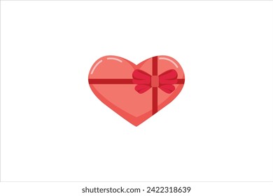 Gift Box Valentine Day Sticker Design