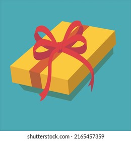 Ilustración de diseño aislado de caja de regalo
