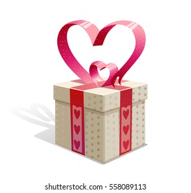 Gift box for Valentine's day