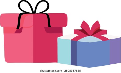 Diseño de Arte vectorial de caja de regalo   