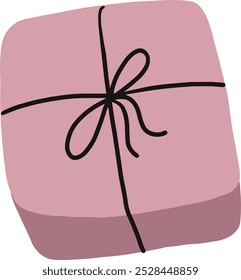 Ícone de conjunto de desenho animado vetor de caixa de presente. Ilustração de caixa de desenho animado isolada. Conjunto de presentes de Natal, presentes de dia dos namorados, presentes de Ano Novo, caixas de presente com fitas, ilustração vetor caixa de presente em estilo plano