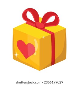 Gift box vector colorful stickers Icon Design illustration. EPS 10 File
