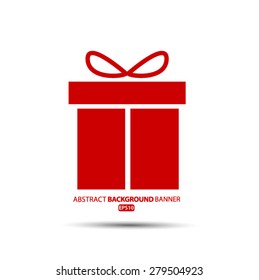 gift box Vector EPS 10 illustration.