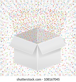 Gift box, vector eps10 illustration
