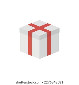 Gift box vector flat icon