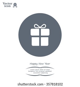 Gift box Ã¢?? Vector icon
