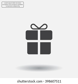 Gift box Vector icon