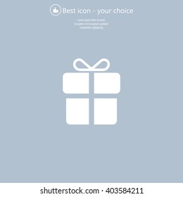 Gift box Ã¢?? Vector icon