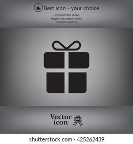 Gift box Ã¢?? Vector icon