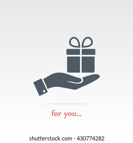 gift box vector icon