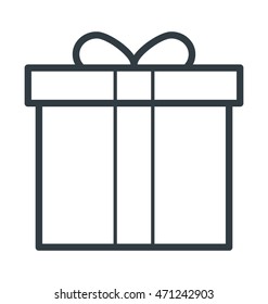 Gift Box Vector Icon