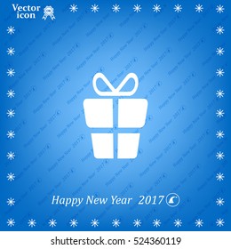 Gift box Ã¢?? Vector icon