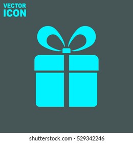 Gift box vector icon