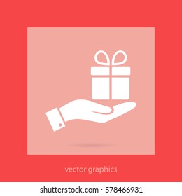 gift box vector icon