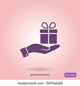 gift box vector icon