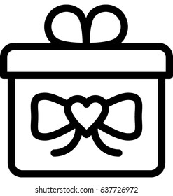 Gift Box Vector Icon