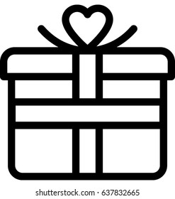 Gift Box Vector Icon
