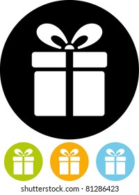 Gift Box – Vector Icon