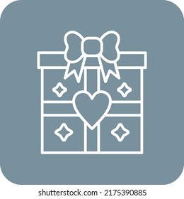Gift Box vector icon. Can be used for printing, mobile and web applications.