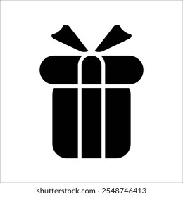 gift box vector icon line sign