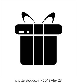 gift box vector icon line sign