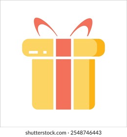 gift box vector icon line sign