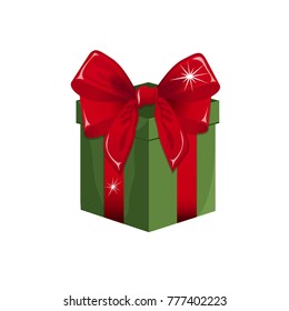 gift box, vector illustration