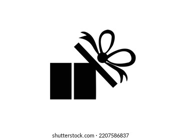 Gift box vector illustration and art.