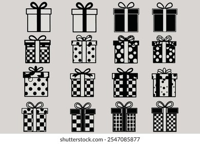 Gift box vector illustration art