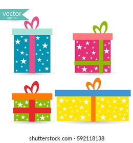Gift box. Vector, illustration, eps10.