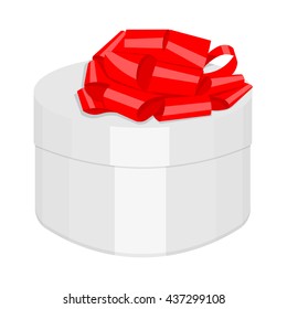 gift box vector illustration isolated on a white background