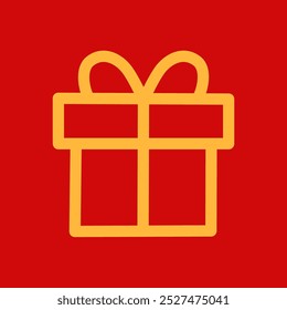 gift box vector. images produced without the use of any form of AI software
