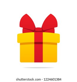 Gift box vector isolated