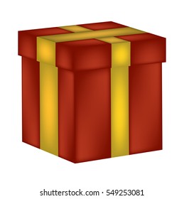 gift box vector symbol icon design. Beautiful illustration isolated on white background