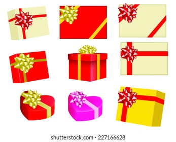 gift box vectors
