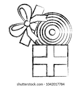 gift box with vinyl disc surprise